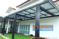 Keunggulan Trideko Interior sebagai Kontraktor Kanopi Atap Kaca Tempered