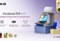 ASUS Vivobook S14 (S3407QA), Rekomendasi Laptop Untuk Kerja, Hemat Baterai