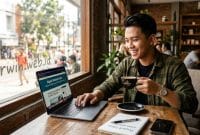 Keuntungan domain murah untuk pemula dalam membangun website bisnis online.