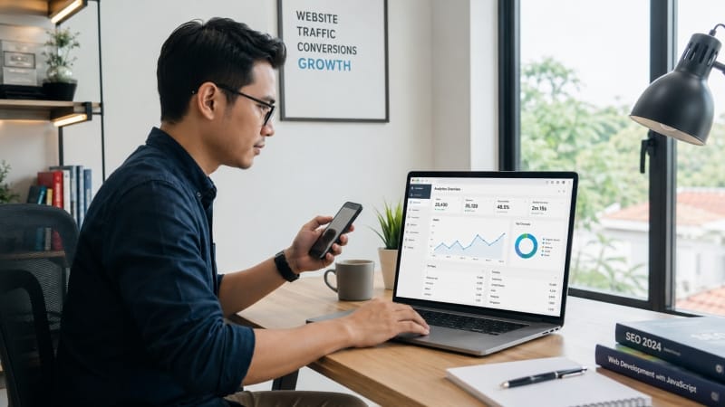 Perbandingan domain murah vs domain premium untuk website bisnis